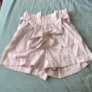 NWOT Nasty Gal paper bag shorts